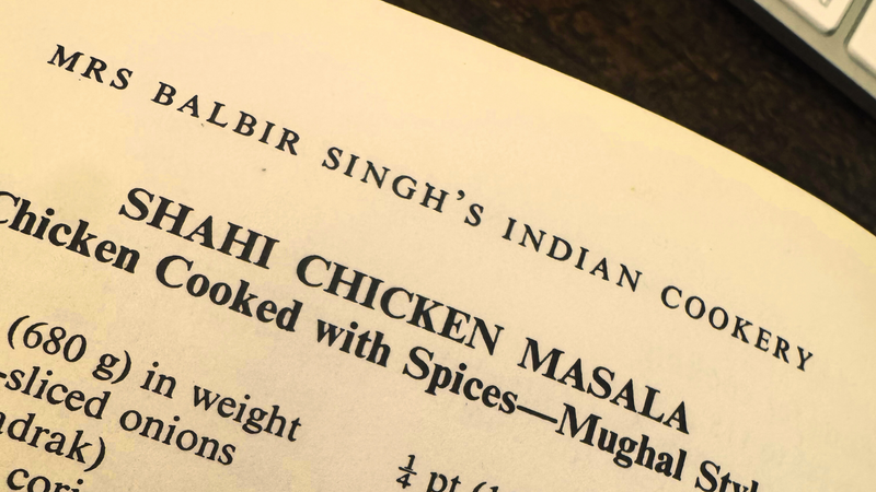 Before Chicken Tikka Masala