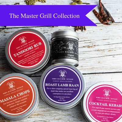 The Master Grill Collection - Gourmet Indian Spice Blends by Mrs Balbir Singh®