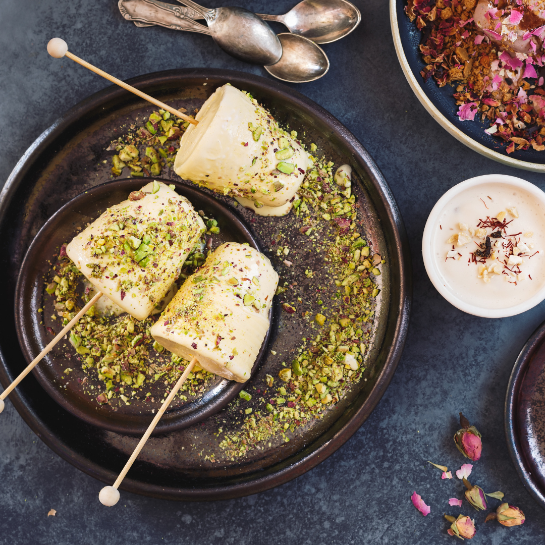 Mrs Balbir Singh's | Pistachio & Almond Kulfi (Ice Cream)