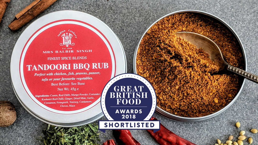 Mrs Balbir Singh's Tandoori BBQ Rub has been Shortlisted for a Great British Food Award