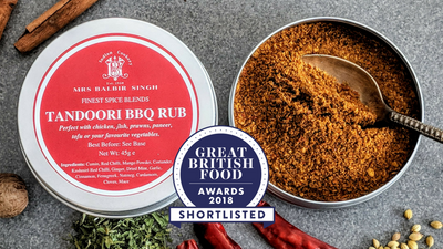 Mrs Balbir Singh's Tandoori BBQ Rub has been Shortlisted for a Great British Food Award