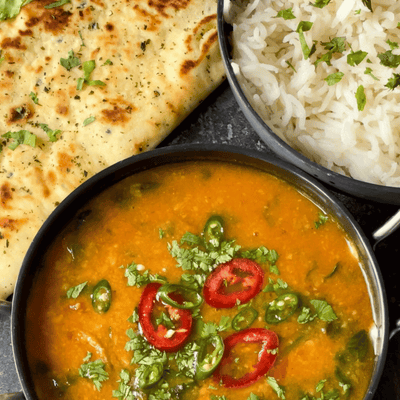 Mrs Balbir Singh's | Dal Palak (Lentil & Spinach Curry)