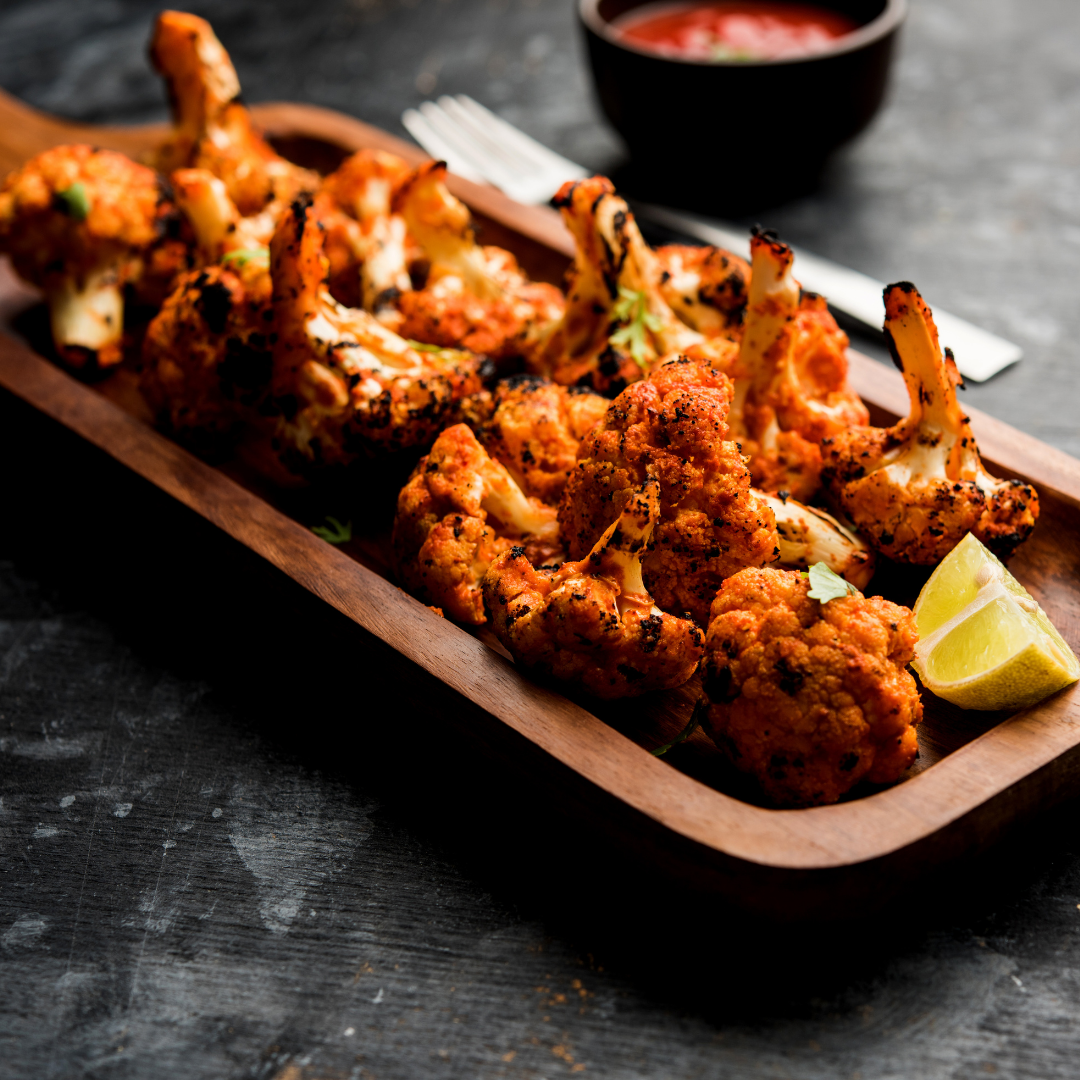 Roasted Tandoori Cauliflower Florets