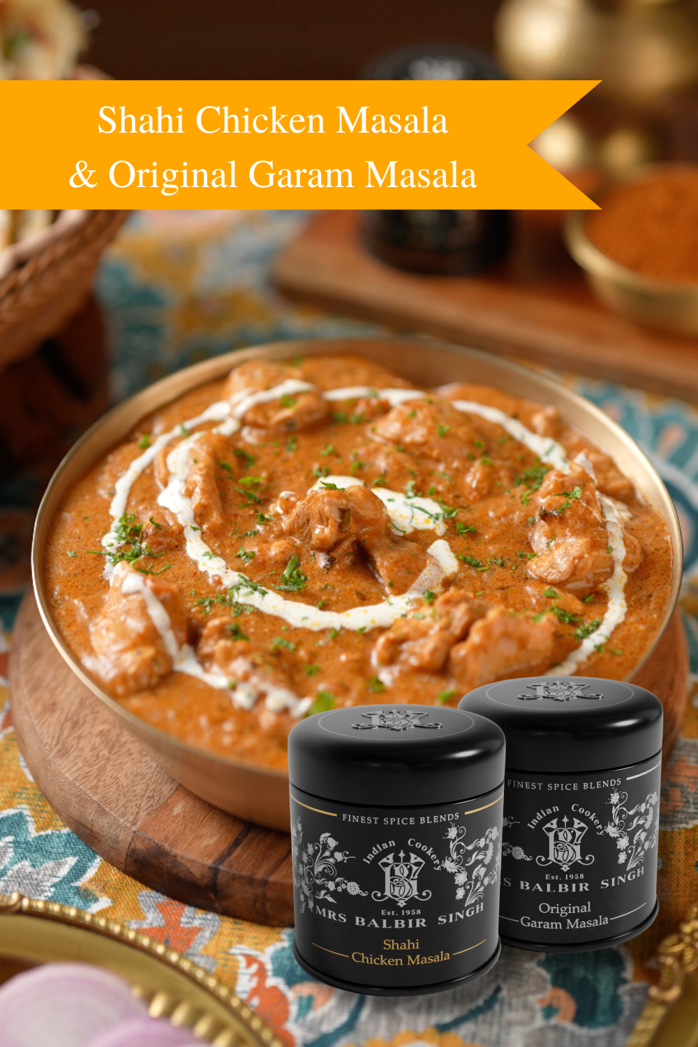 2-PACK: Shahi Chicken Masala & Original Garam Masala
