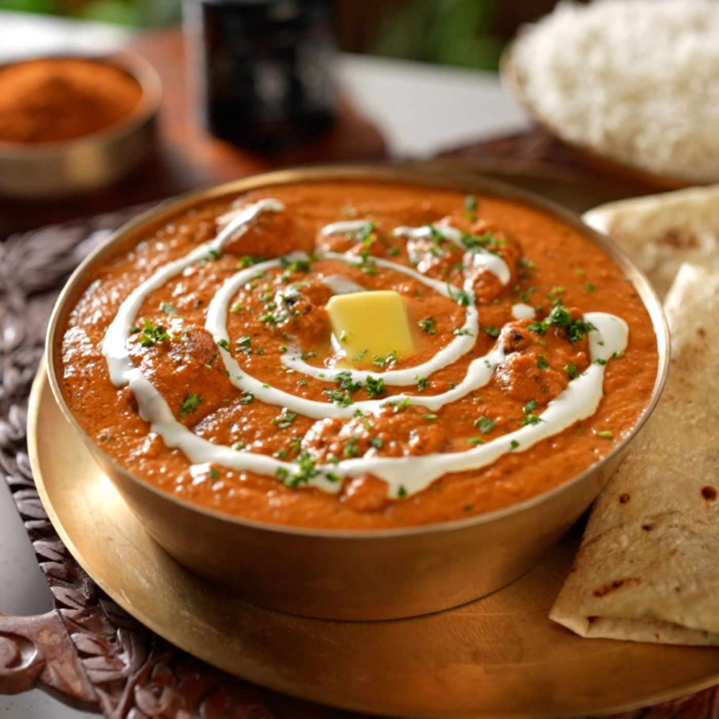 Old Delhi Butter Chicken — the finished dish