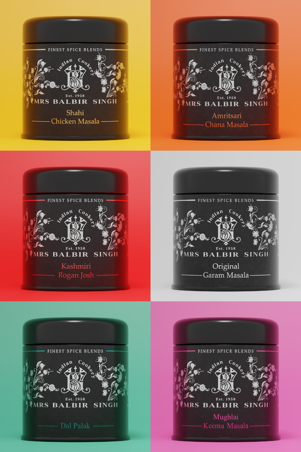 6-PACK: Ultimate North Indian Curry Collection