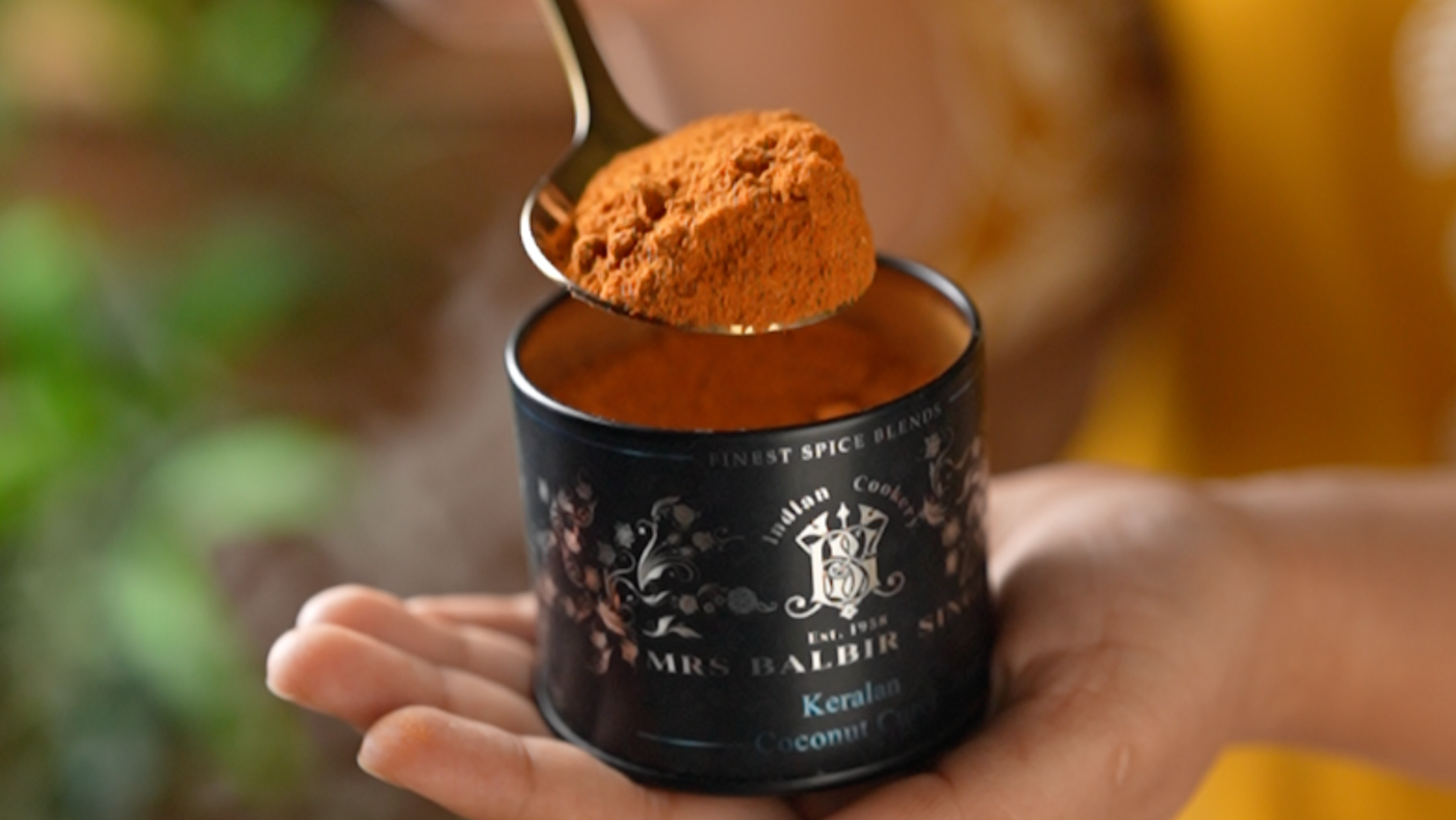 Keralan Coconut Curry — the spice blend, freshly ground