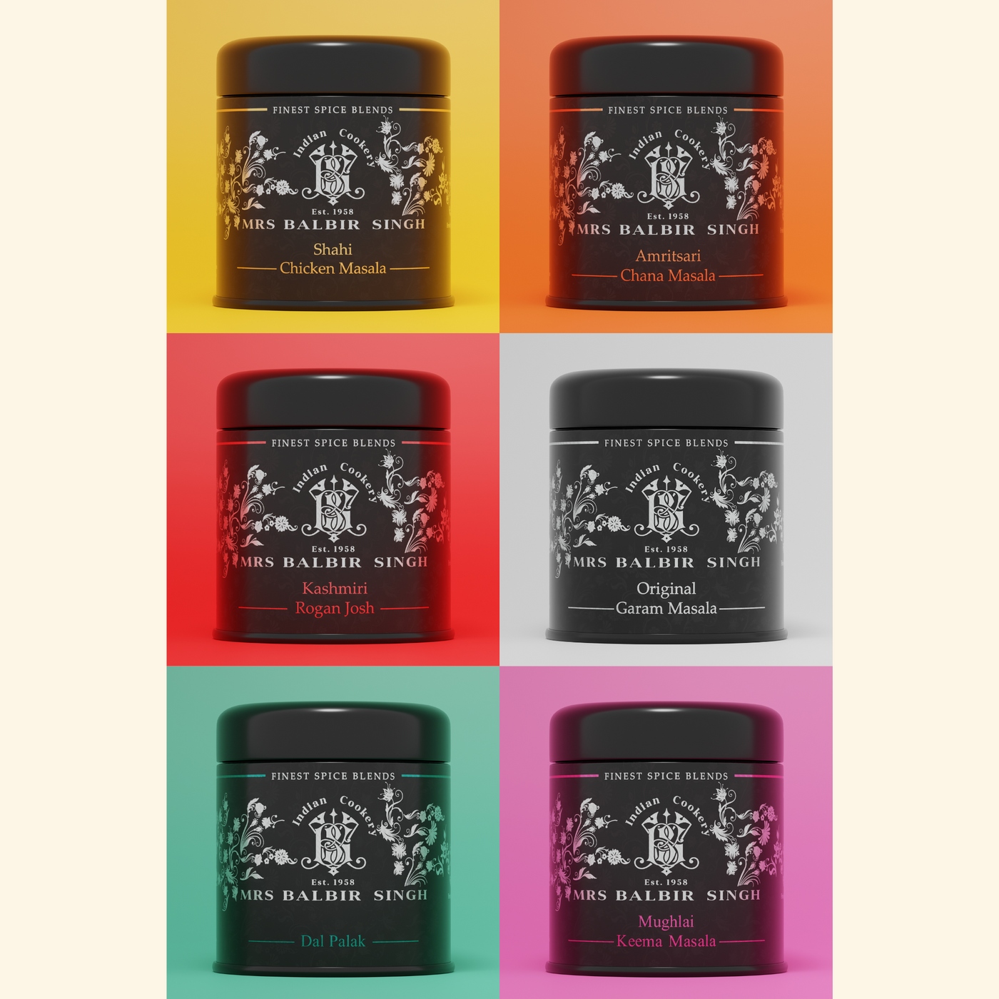 6-PACK: Ultimate North Indian Curry Collection