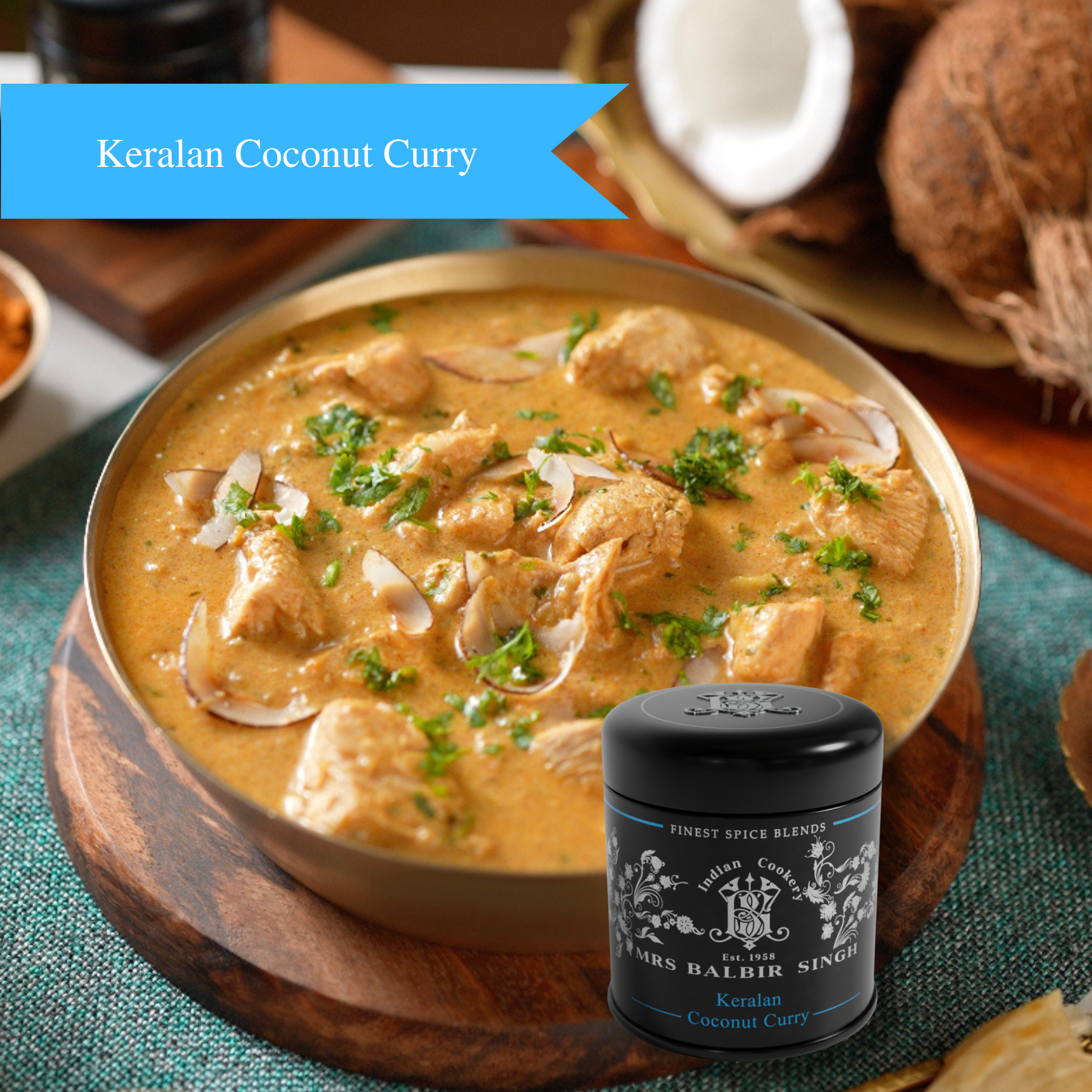 Kerala Coconut Curry Marinade Keralan Curry - Main Image