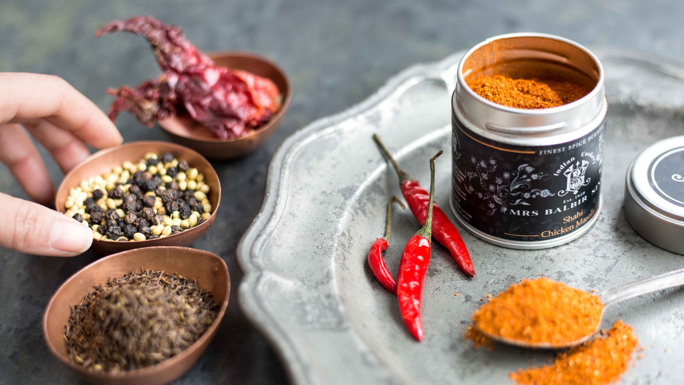 Shahi Chicken Masala — the spice blend, freshly ground