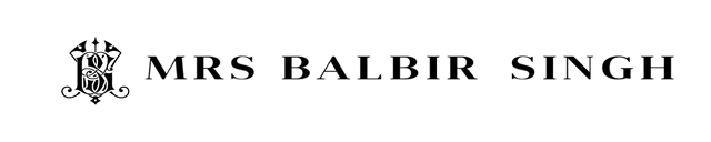Mrs Balbir Singh logo black