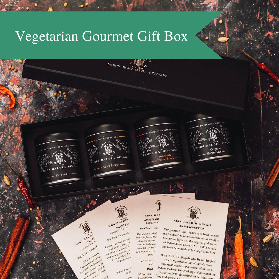 The Vegetarian Gift Box - Gourmet Indian Spice Blends by Mrs Balbir Singh®