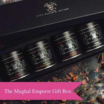 The Mughal Emperor Gift Box - Gourmet Indian Spice Blends by Mrs Balbir Singh®